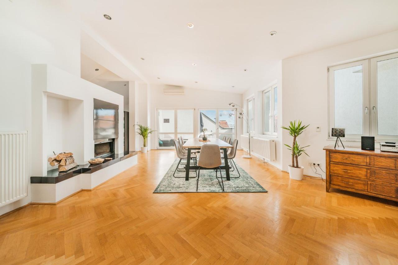 Penthouse - Sauna - Terrasse - Kamin - Ac Apartamento